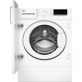 Beko WTIK74151F 7kg 1400rpm Integrated RecycledTub Washing Machine - White