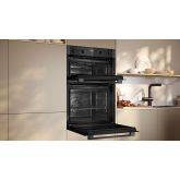 Neff U1ACE2AG3B 59.4cm Built In Electric Double Oven - Graphite Grey