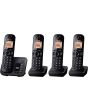 Panasonic KXTGC224EB Dect 4 Phones With Tam And Call Blocking - Quad