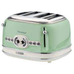 Ariete AR5604 Vintage 4 Slice Toaster Green