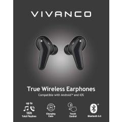 Vivanco 60605 True Wireless Bluetooth Earbuds