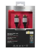 Premium High Speed HDMI® cable with Ethernet, 3m