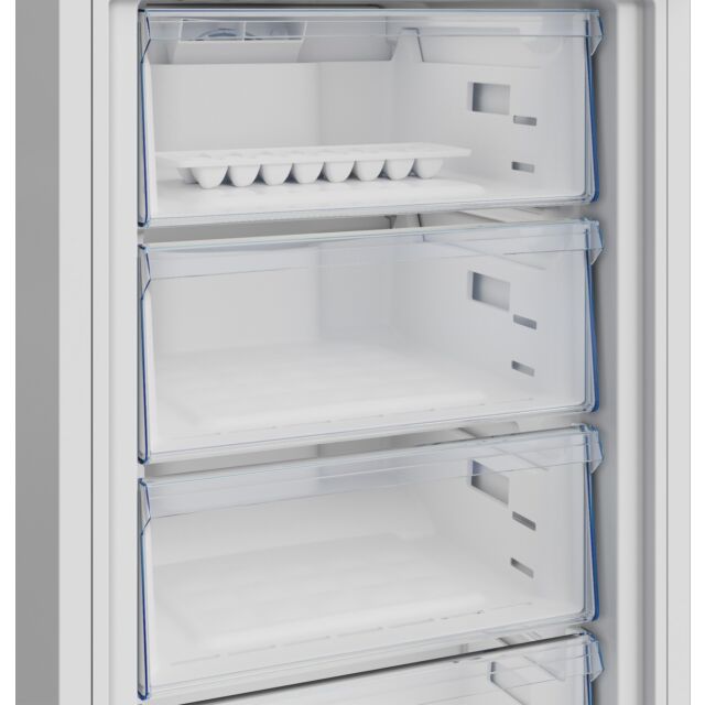 Beko CNG4692VW 59.7cm 50/50 Frost Free Fridge Freezer - White