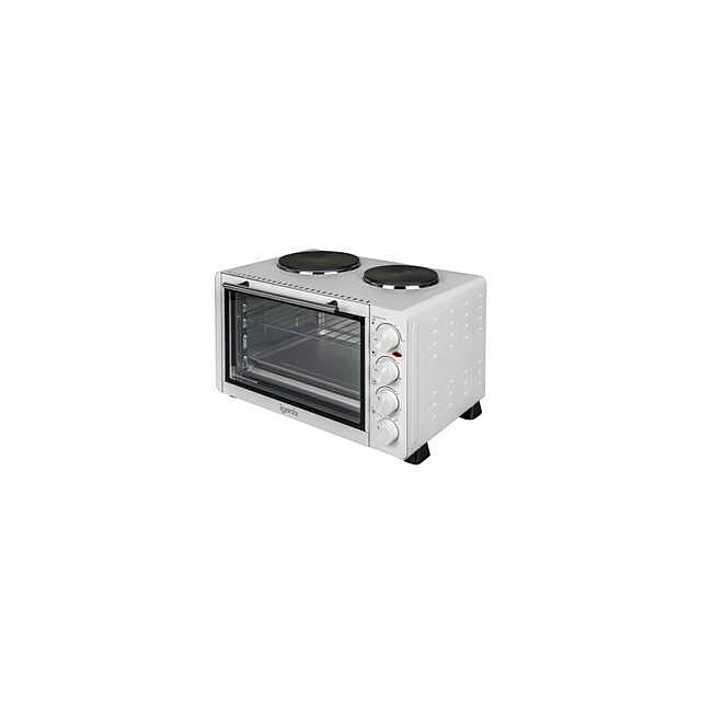iGenix IG7130 30L Mini Electric Oven With Double Hotplates