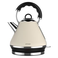 Linsar PK117CREAM 1.7 Litre Pyramid Kettle - Cream